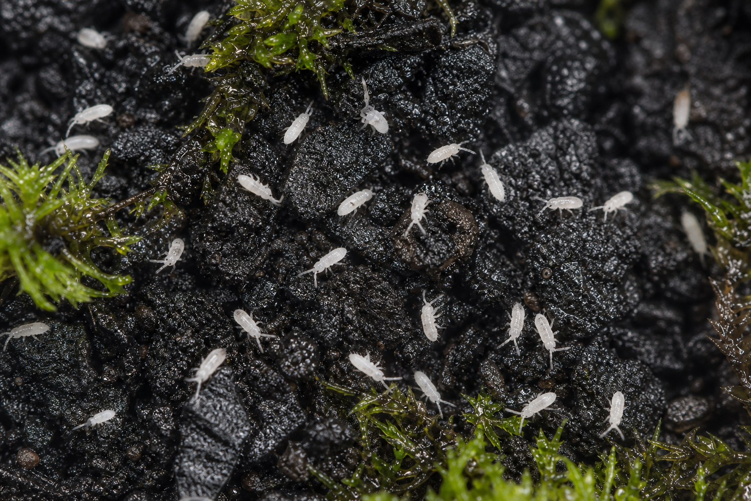Temperate White Springtails